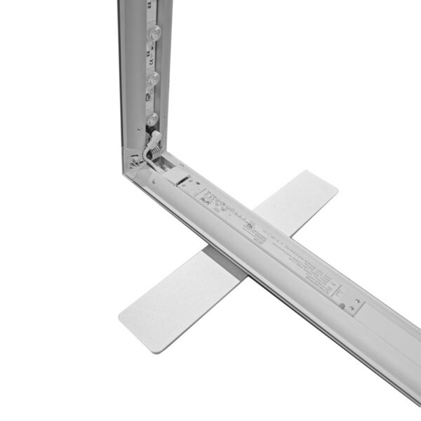 LED Valguskastid - Jalgadel valguskastid - Pop-up Lightbox 100x200cm - AdExpo