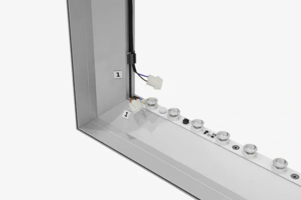 LED Valguskastid - Seinale - LED profiil 120mm LMS - AdExpo